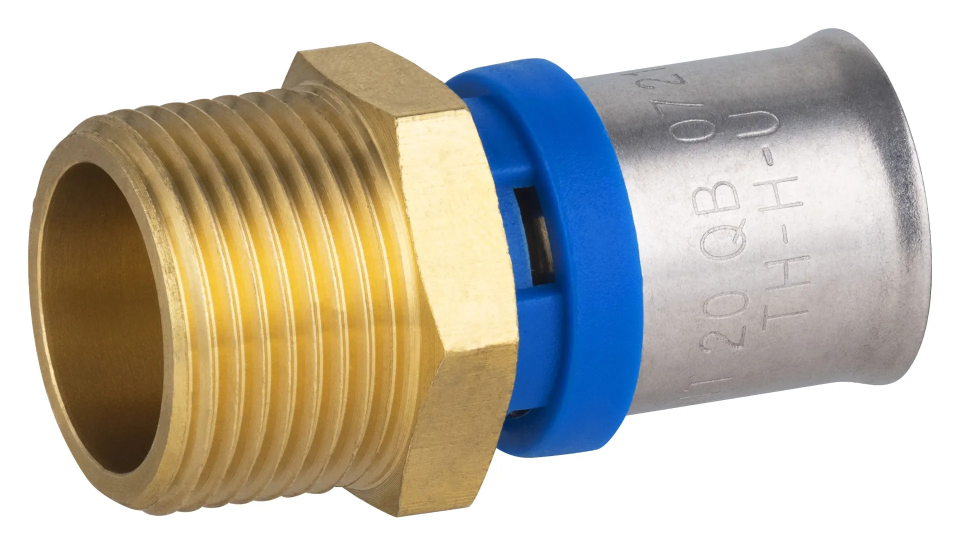 raccord male a sertir (1/2-16)